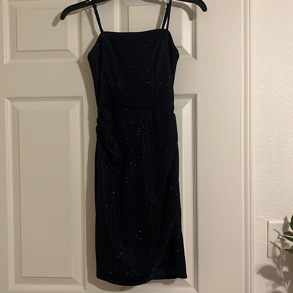 B Darlin formal midi fitted dress size 0